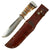 Original U.S. WWII Named & Soldier-Personalized Cattaraugus 225Q “Commando” Fighting Knife With Sheath - ADAK-Aleutians Original Items