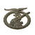 Original German WWII Luftwaffe Anti-Aircraft Flak Battle Badge - Unmarked Original Items