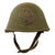 Original Netherlands WWII Dutch M34 Steel Helmet With Badge and Original Paint - Complete Original Items
