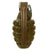 Original U.S. WWII Inert MkII Pineapple Grenade with Yellow Ring & M10A2 Fuze Original Items