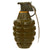 Original U.S. WWII Inert MkII Pineapple Grenade with Yellow Ring & M10A2 Fuze Original Items