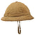 Original Imperial Japanese WWII Army Officer Service Worn Type 98 Sun Helmet With Chinstrap - Crushed Original Items