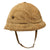Original Imperial Japanese WWII Army Officer Service Worn Type 98 Sun Helmet With Chinstrap - Crushed Original Items