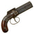 Original U.S. 19th Century Allen Style .31cal Percussion Pepperbox Vest Pocket Revolver - Matching Serial 243 Original Items