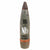 Original German WWII Inert 7.5cm Round Projectile & Fuze for the Pak 40 Anti-Tank Gun - Dated 1942 Original Items
