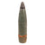Original German WWII Inert 7.5cm Round Projectile & Fuze for the Pak 40 Anti-Tank Gun - Dated 1942 Original Items