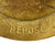 Original U.S. WWII Reims Capitulation German Surrender Commemorative Brass Plate marked DÉPOSÉ Original Items