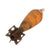 Original U.S. WWII INERT 81mm M43A1 HE Mortar Round with M53 PD Fuze & Original Early Yellow Paint - Dated 1943 Original Items
