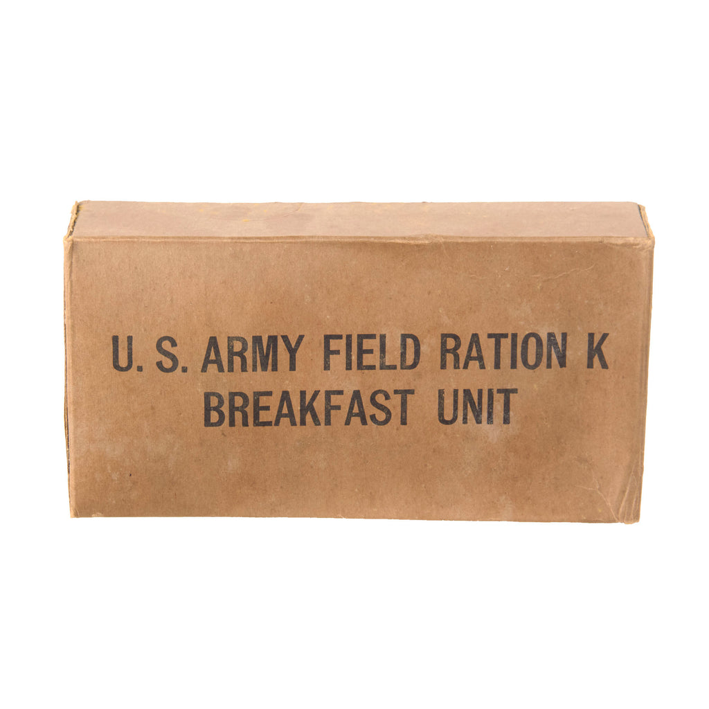 Original U.S. WWII Early War Unopened K Ration Breakfast Unit by The Kellogg Co.