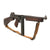 Original U.S. WWII Thompson M1A1 Display Submachine Gun Serial 437841 with NOBUCKL Sling, Magazine, Dummy Rounds - Original WWII Parts Original Items