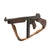 Original U.S. WWII Thompson M1A1 Display Submachine Gun Serial 437841 with NOBUCKL Sling, Magazine, Dummy Rounds - Original WWII Parts Original Items