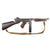Original U.S. WWII Thompson M1A1 Display Submachine Gun Serial 437841 with NOBUCKL Sling, Magazine, Dummy Rounds - Original WWII Parts Original Items
