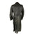 Original German WWII Heer Army Artillery Major Officer's Private Purchase Gray Leather Greatcoat by Leder-Kühne of Dresden Original Items