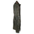 Original German WWII Heer Army Artillery Major Officer's Private Purchase Gray Leather Greatcoat by Leder-Kühne of Dresden Original Items