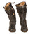 Original German WWII Luftwaffe Fleece-Lined Leather Pilot Flying Boots - Single Zipper Original Items