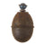 Original German WWII 1943 Dated Model 39 Egg Hand Grenade with Original Fuze by Witwe Wilhelm von Hagen - Dated 1943 - Inert Eierhandgranate Original Items