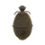 Original German WWII Inert Model 39 Egg Hand Grenade with Original Fuze & Wings by Witwe Wilhelm von Hagen Original Items