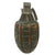 Original U.S. WWII Inert Wood & Aluminum MkII Pineapple Grenade “Shop Copy” Visual Training Aid from Aberdeen Proving Grounds Original Items