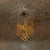 Original German WWII Ground Dug Heer Single Decal M40 Battle Damaged Relic Helmet Shell - Size 66 Original Items