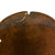 Original German WWII Ground Dug Heer Single Decal M40 Battle Damaged Relic Helmet Shell - Size 66 Original Items