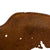 Original German WWII Ground Dug Heer Single Decal M40 Battle Damaged Relic Helmet Shell - Size 66 Original Items