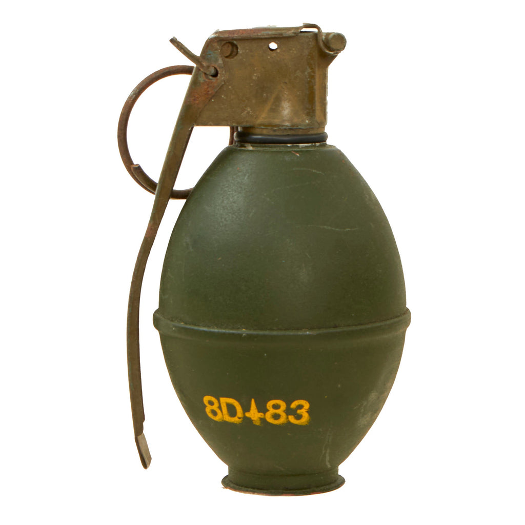 Original West German Cold War Era Inert DM41 Grenade - Design “Copied” from U.S. M26A1 Grenade - Rare Original Items