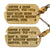 Original U.S. WWII Engineer Special Brigade Dog Tag & Patch Grouping with Photograph of Soldier Wearing ESB Helmet - SFC Lester J. Cross Original Items