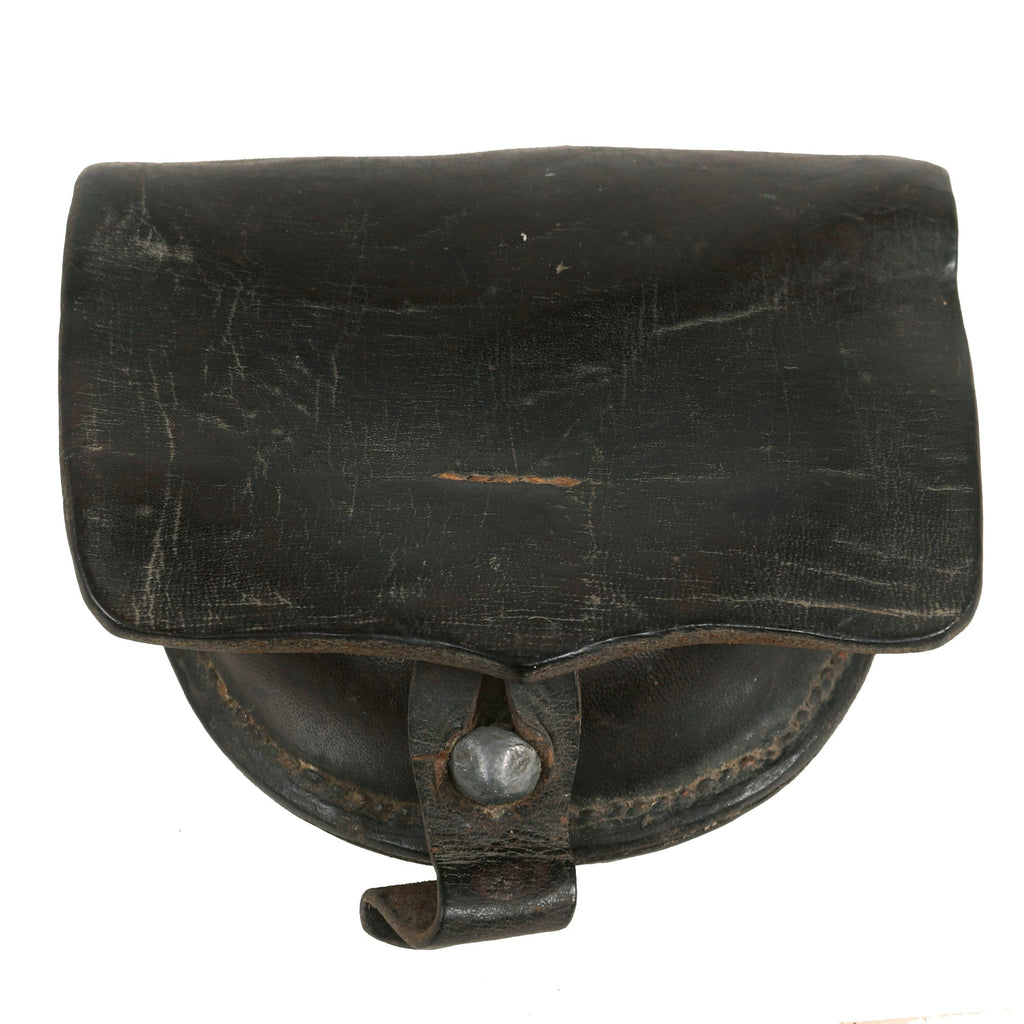 Original Rare U.S. Civil War Confederate Issue Percussion Cap Box Pouch Original Items