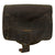 Original U.S. Civil War Confederate Cap Pouch- Quintessential Early Manufactured "Shield Front" Type with Lead Finial and Unbroken Tab Original Items