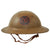 Original U.S. WWI 27th Infantry Division “O'Ryan's Roughnecks” British Made M1917 Doughboy Helmet - Complete Original Items