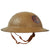 Original U.S. WWI 27th Infantry Division “O'Ryan's Roughnecks” British Made M1917 Doughboy Helmet - Complete Original Items