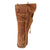 Original U.S. WWI M1916 .45 Colt 1911 Leather Holster by Clinton Saddlery with Braided Leg Tie Down - Dated 1918 Original Items