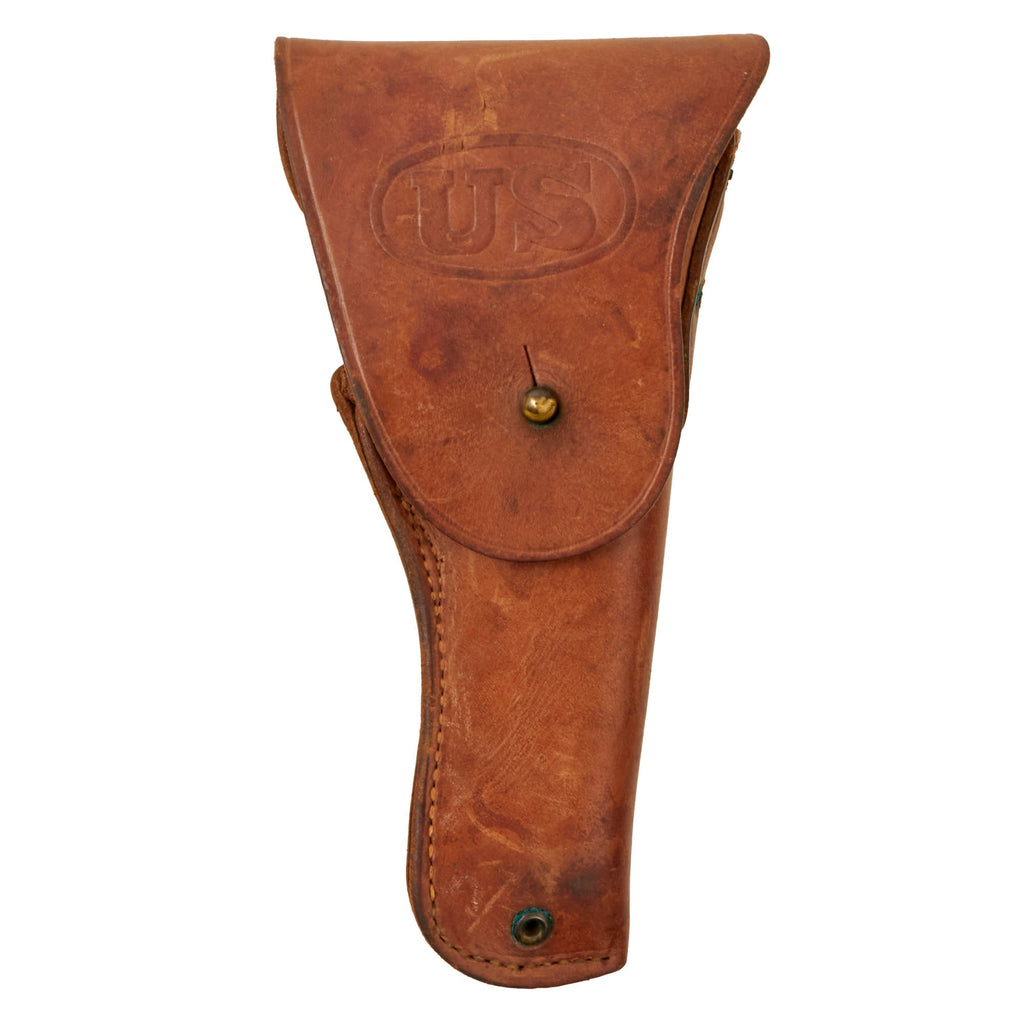 Original U.S. WWII M1916 .45 Colt 1911 Leather Holster Dated 1944 by Boyt Harness Co. Original Items