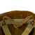 Original U.S. Vietnam M1 Paratrooper Helmet with USMC Reversible Camouflage Cover and Liner Original Items