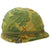 Original U.S. Vietnam War M1 Helmet with 1969 Dated Camouflage Cover and Liner Original Items