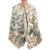 Original French WWII M-1935 Shelter Half Poncho with Rare Screen Printed Geometric Camouflage Pattern Original Items