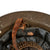Original U.S. WWI M1917 Doughboy Helmet with Multi-Colored Camouflage Paint with Liner & Chinstrap Original Items