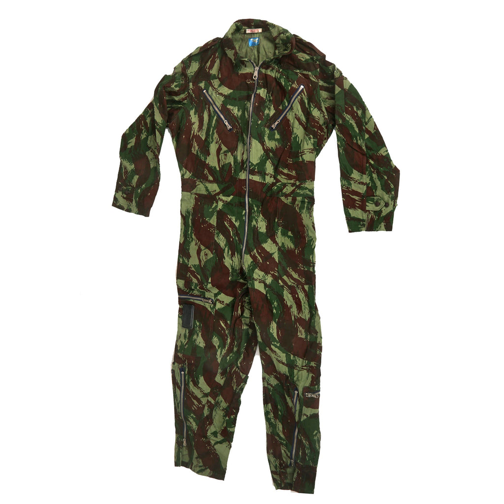 Original Portuguese Colonial War Era Unissued Lizard (TAP47) Pattern Camouflage Flight Suit Original Items