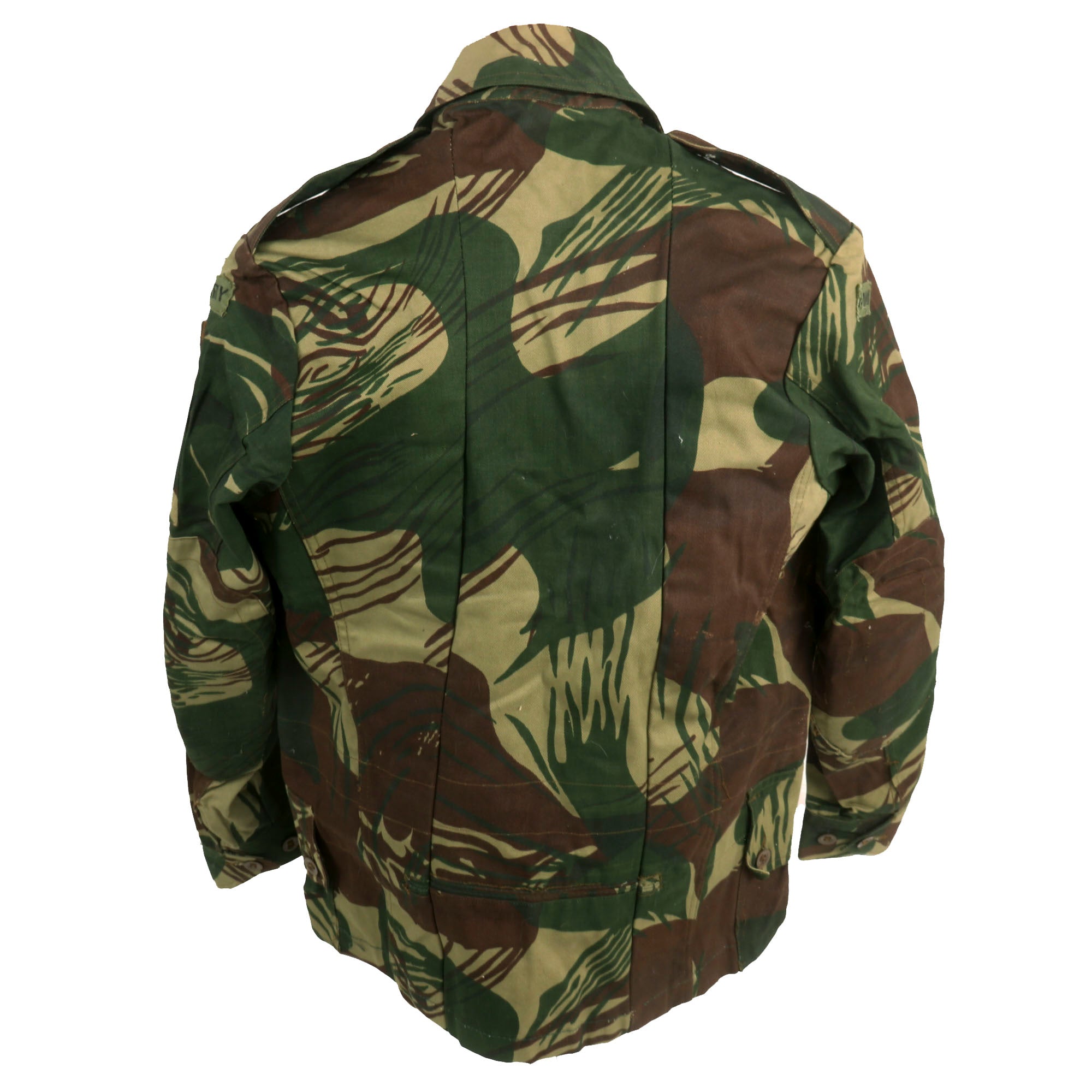 Original Rhodesian Bush War Era Named Rhodesian Brushstroke Camouflage ...
