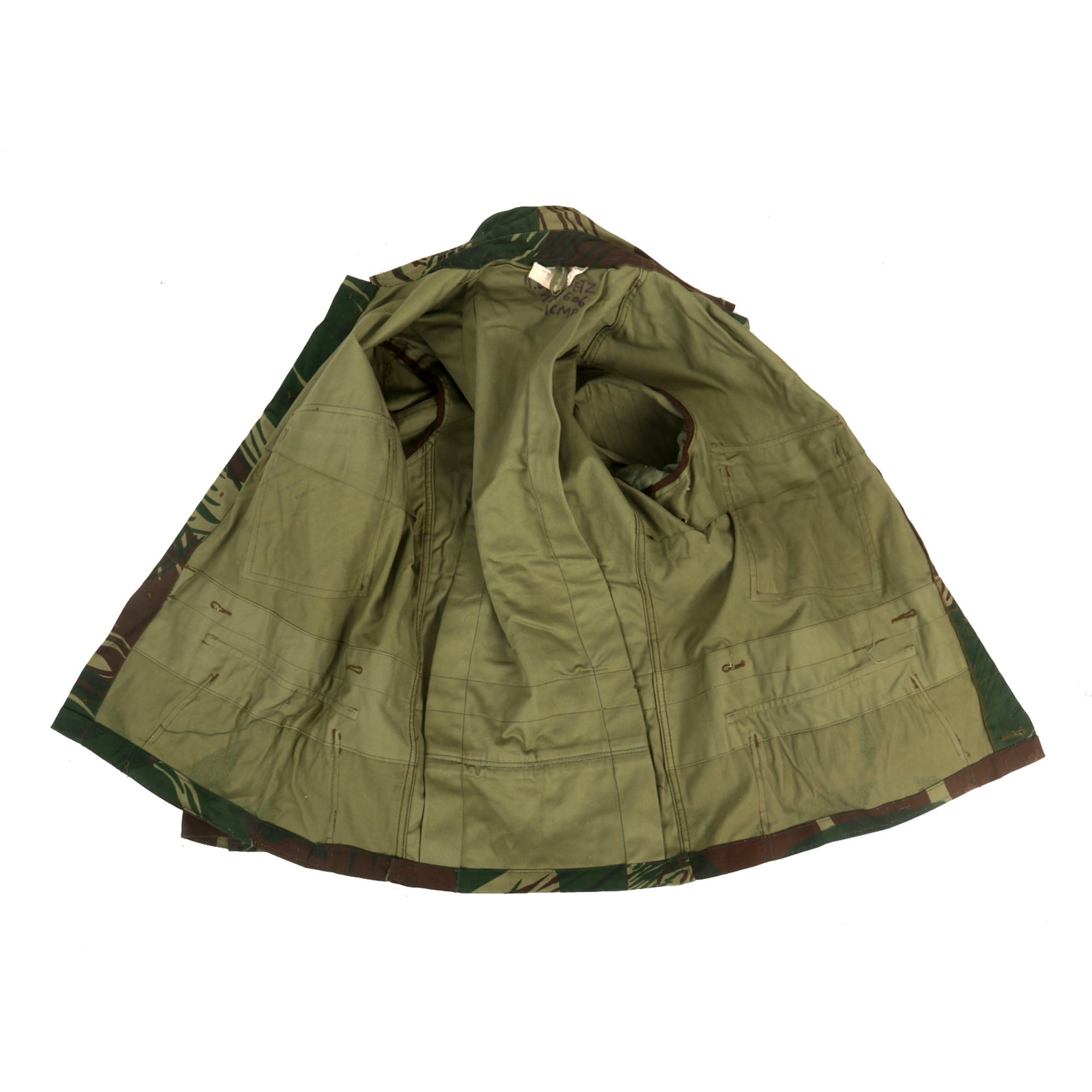 Original Rhodesian Bush War Era Named Rhodesian Brushstroke Camouflage ...