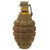 Original U.S. WWII Inert MkII Pineapple Grenade with Yellow Ring & Korean War Era 1951 Dated M204A1 Fuse Original Items