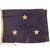 Original U.S. WWII US Navy Wool Three Star Vice Admiral Flag with Halyard - 37 x 52” Original Items