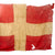 Original U.S. Civil War Early Handsewn Navy Number Four Semaphore Nautical Signaling Flag - 67” x 158” Original Items