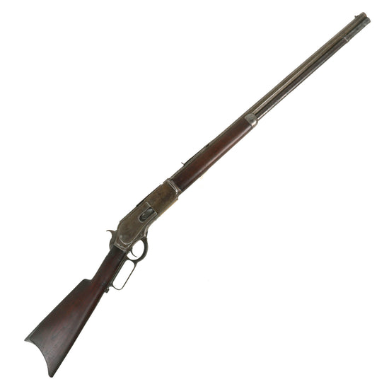 Original U.S. Winchester Model 1876 .40-60 Big Game Rifle with 28" Octagonal Barrel made in 1884 - Serial 42690 Original Items