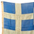 Original Greek WWII Era “The Blue and White” Wool National Flag of Greece - 74” x 48” Original Items