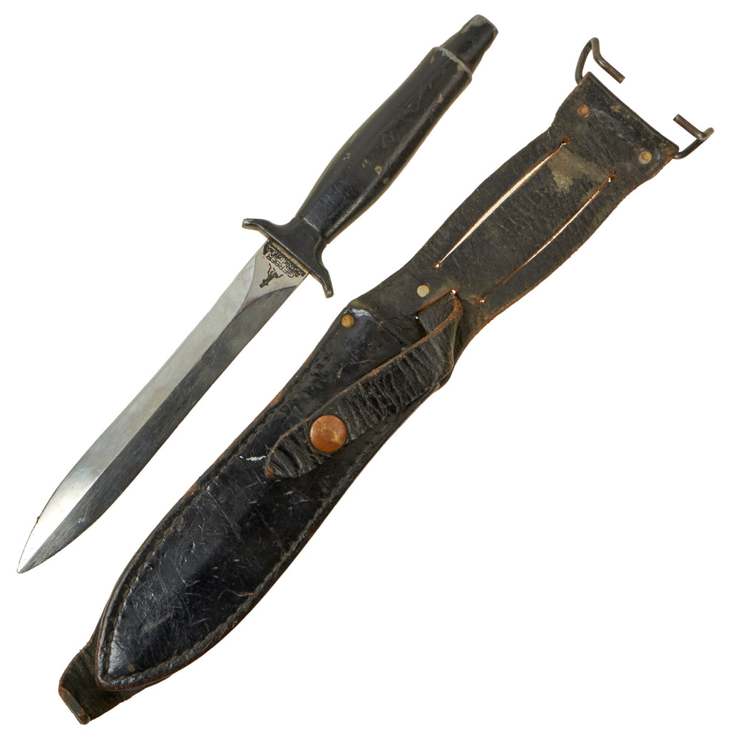 Original U.S. Cold War Era Gerber MkII Fighting Survival Knife with Scabbard - Serial 089227, Made in 1980 Original Items