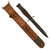 Original U.S. WWII M3 Blade Marked Fighting Knife by Imperial with 1943 dated M6 Leather Scabbard Original Items