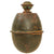 Original German WWII 1943 Dated Model 39 Egg Hand Grenade with Original Fuze - Dated 1941 - Inert Eierhandgranate Original Items