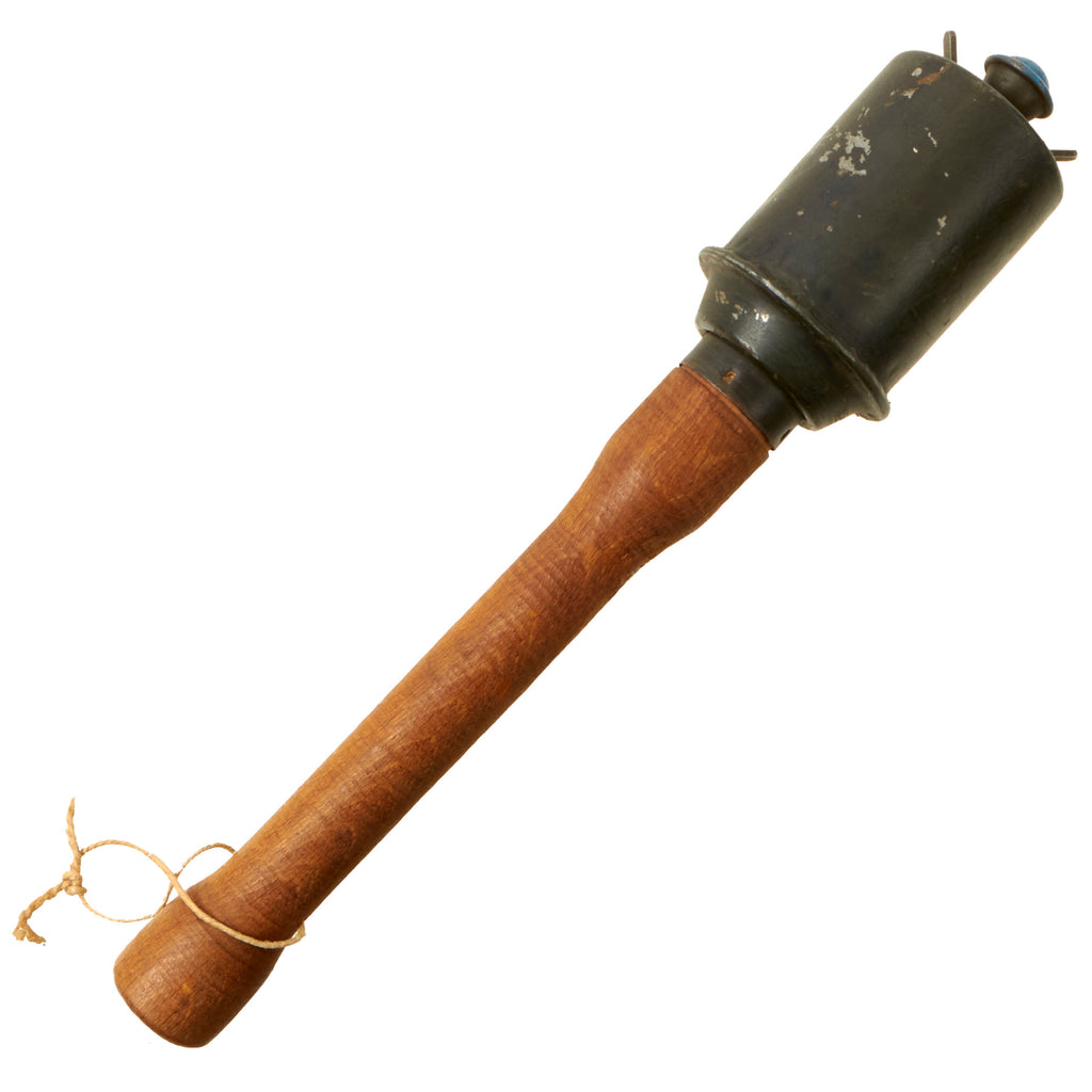 Original German WWII 1944 dated M43 Inert Stick Grenade - Marked 44 awj & brd Original Items