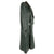 Original German WWII Officer's Private Purchase Gray Leather Greatcoat by Bernhard Blohm of Kiel Original Items